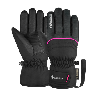 Reusch Teddy GORE-TEX Junior 6291322 7771 black grey pink 1